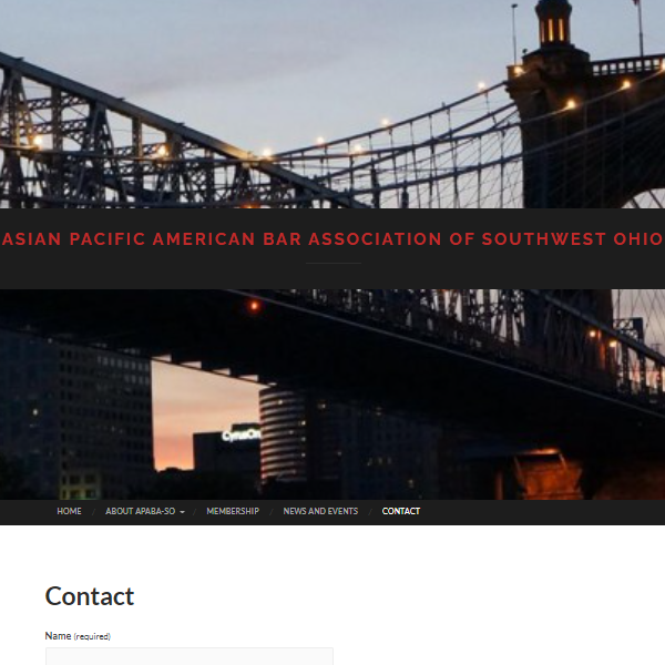 Chinese Legal Organizations in USA - Asian Pacific American Bar Association of Southwest Ohio