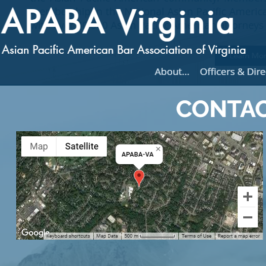 Chinese Organization in Virginia - Asian Pacific American Bar Association of Virginia