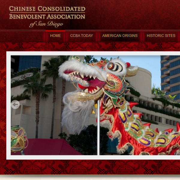 Mandarin Speaking Organizations in USA - Chinese Consolidated Benevolent Association of San Diego